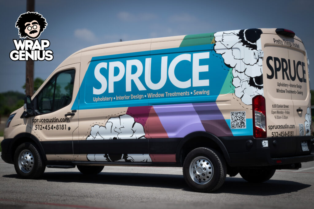 Commercial Vehicle Wrap in Georgetown, TX